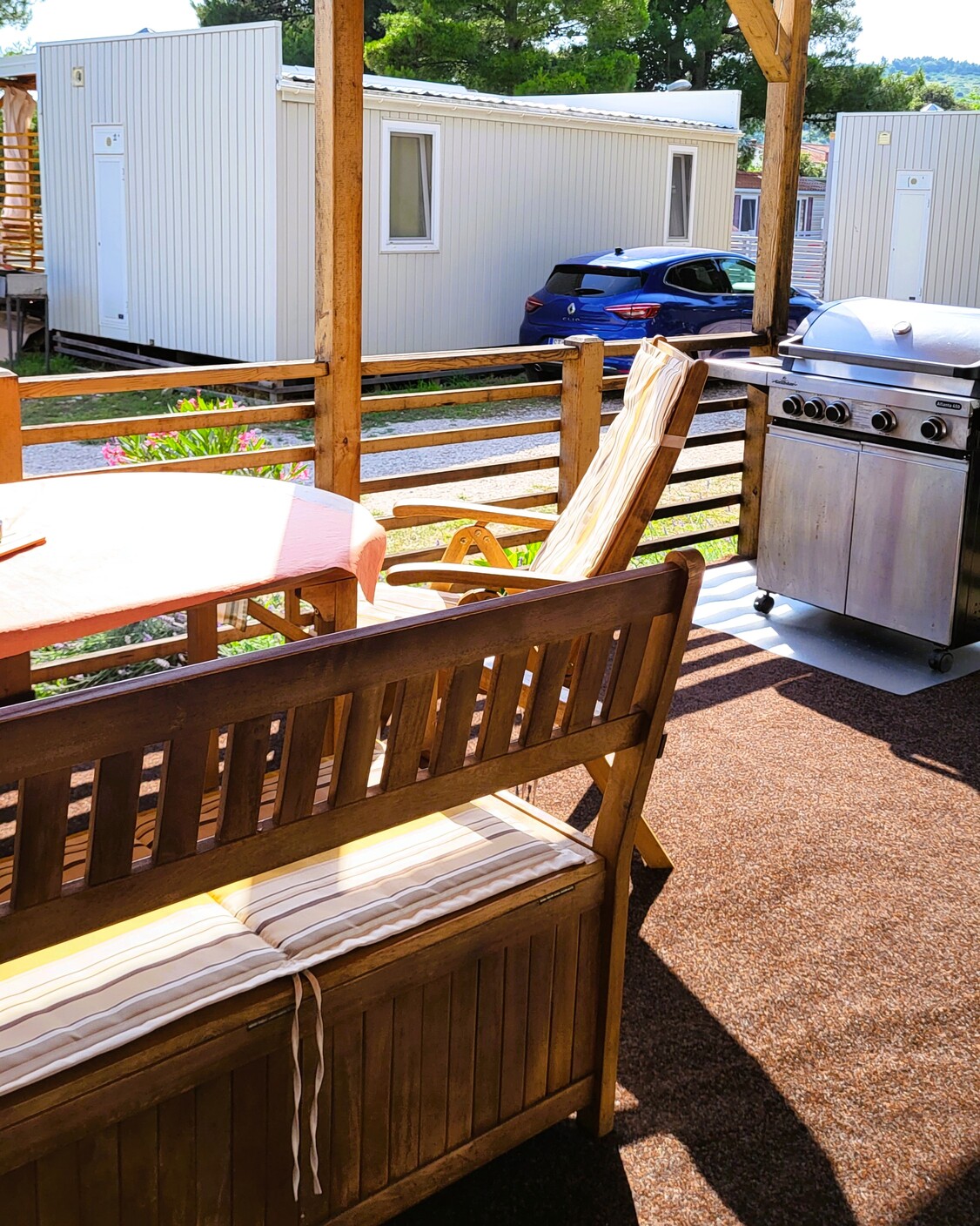 Red home – terrace view