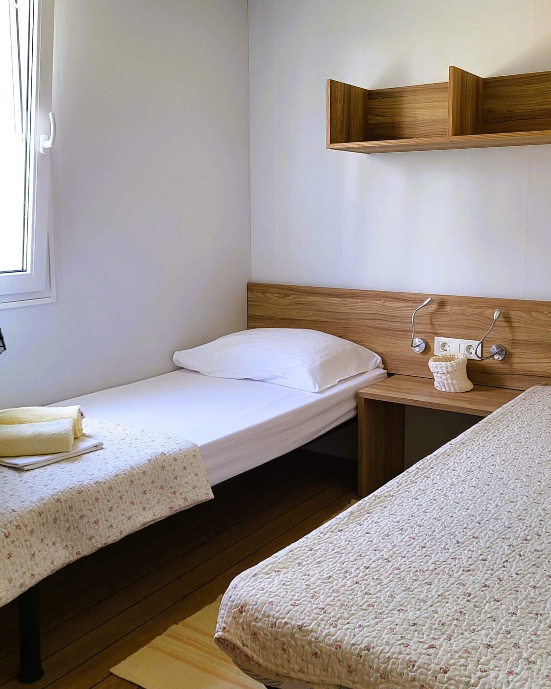 Blue home – twin bedroom